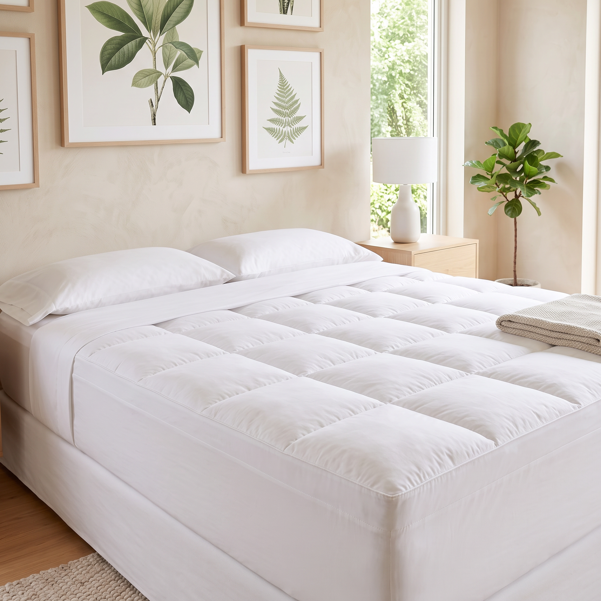 Drowse CloudLoft 1000 - Luxury Hotel Orthopedic Mattress Topper 1000 GSM