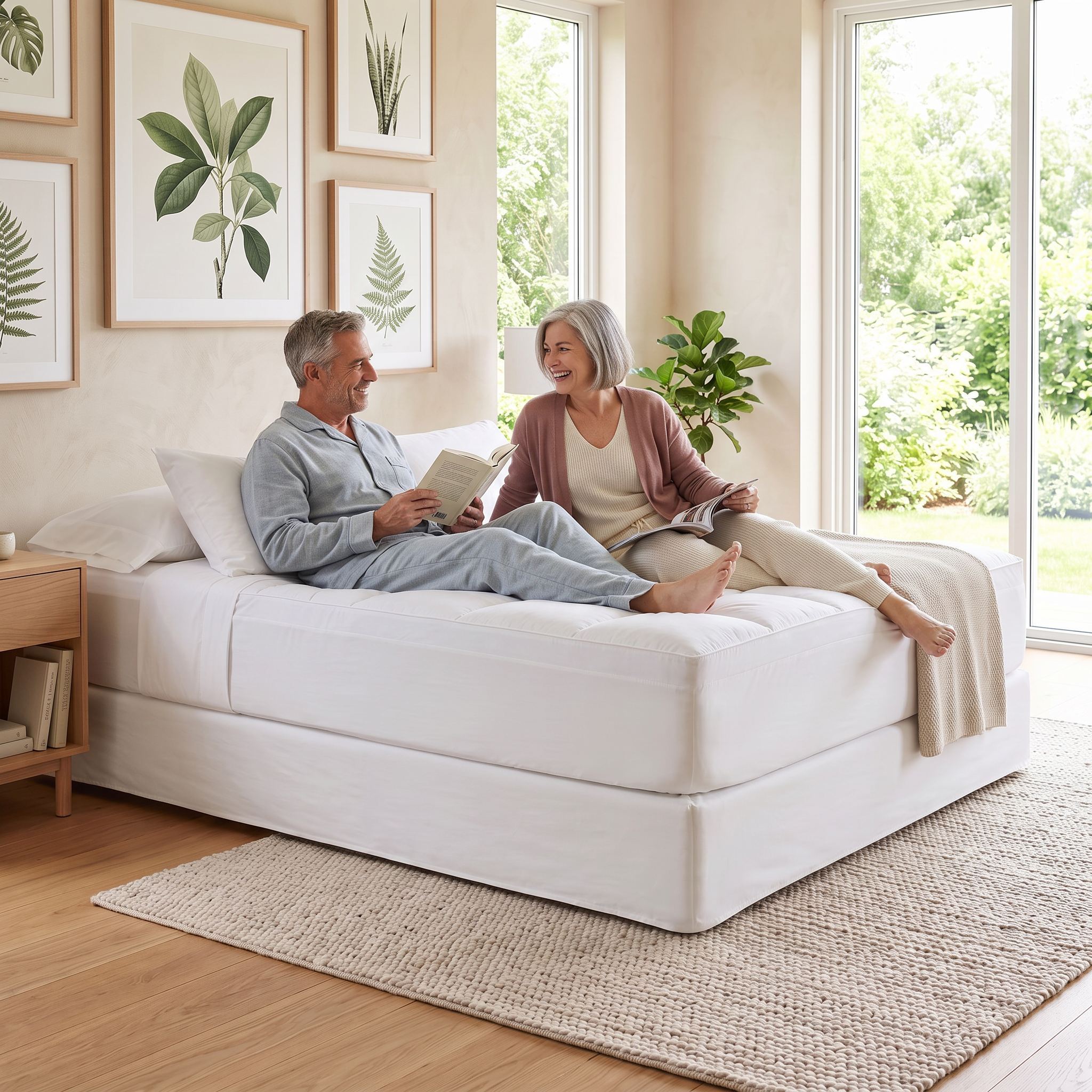 Drowse CloudLoft 1000 - Luxury Hotel Orthopedic Mattress Topper 1000 GSM