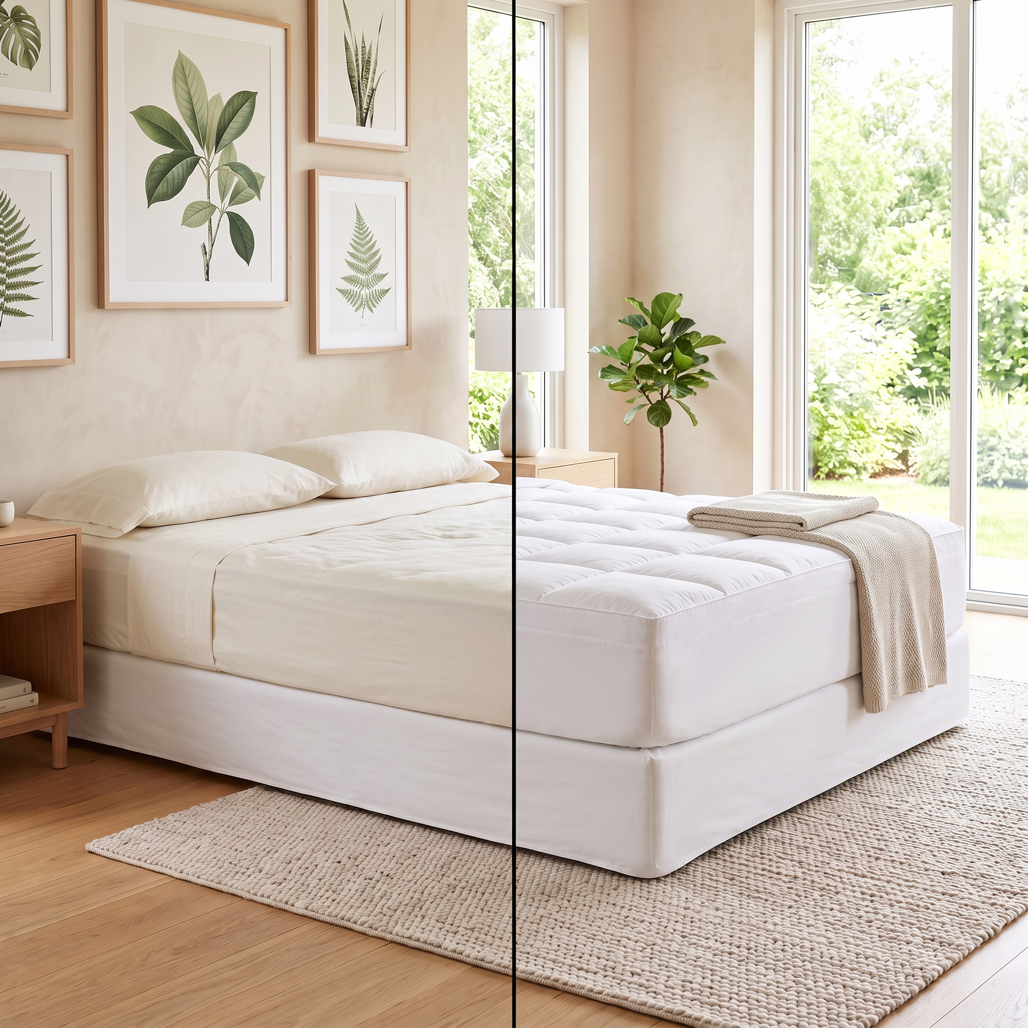 Drowse CloudLoft 1000 - Luxury Hotel Orthopedic Mattress Topper 1000 GSM